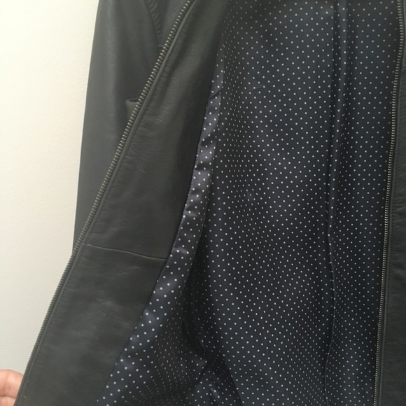 DKNY jeans leather jacket - Picture 3 of 7